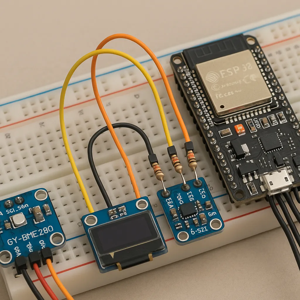 Comunicación I2C entre múltiples dispositivos