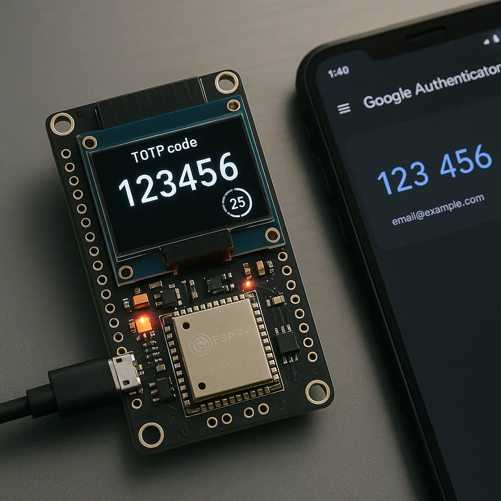 Autenticador TOTP con ESP32