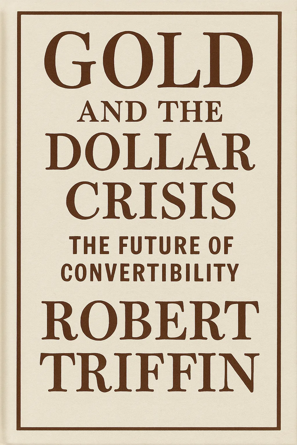 Gold and the Dollar Crisis
